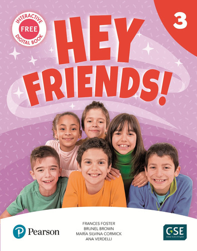 Hey Friends 3 - Pupil´s Book And Workbook -  Pearson