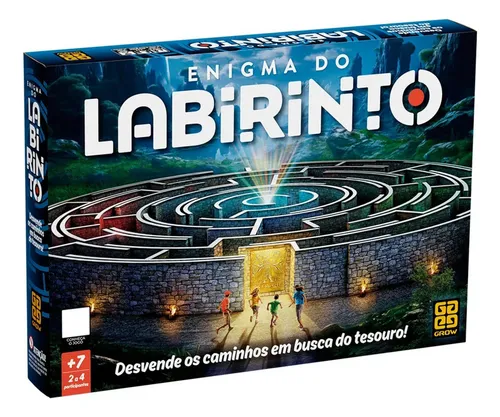 Jogo De Tabuleiro Enigma Do Labirinto Grow - 04617
