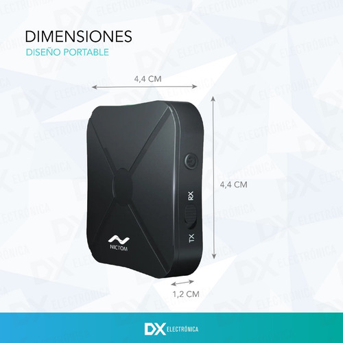 Transmisor Bluetooth Emiso Receptor Audio Bluetooth Aux Usb