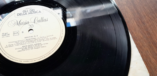 Maria Callas - Recital N2 - Disco Vinilo Importado (Usado)