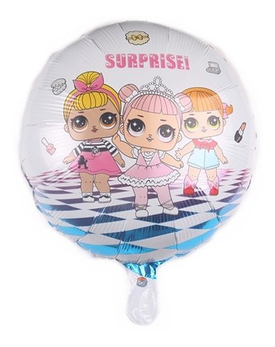 Globos Metálicos Lol (10 Pz )