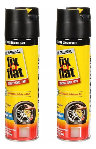 Sellador Pinchaduras Fix A Flat 16 Oz (2piezas)