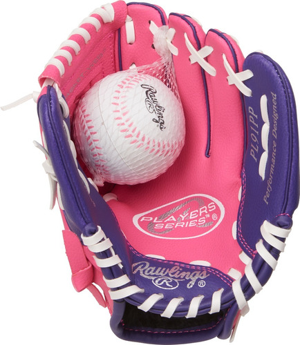 Rawlings Guante Béisbol Para Niños Player Series 9 In Rosa