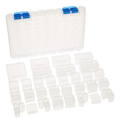 Cottage Mills Dot Estuche Almacenamiento 53-piece Medio