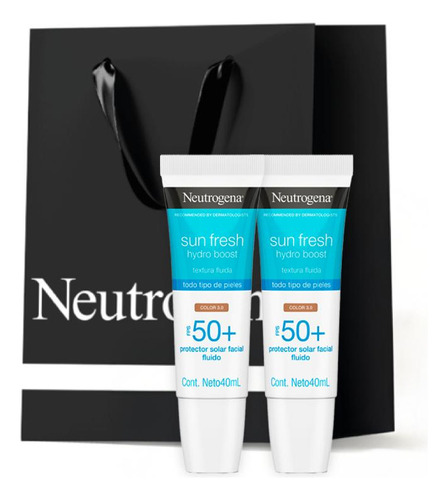Pack Neutrogena Sun Fresh Hydro Boost Tono Medio Fps 50 40ml