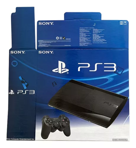 Kit 10 Caixas Vazias Do Playstation 3 Slim Pronta Entrega - Black Games