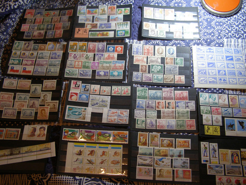 258 Estampillas Chilenas En Series Completas Mint