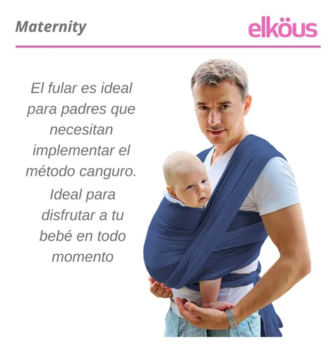 Fular para cargar bebes sale
