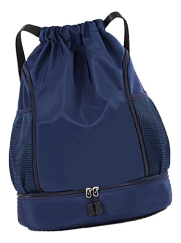 Mochila Deportiva Con Cordón Ajustable De Tela Oxford Imperm