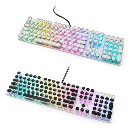 Teclado Compacto Con Cable, 60%, 64 Teclas, Pequeño, Portáti