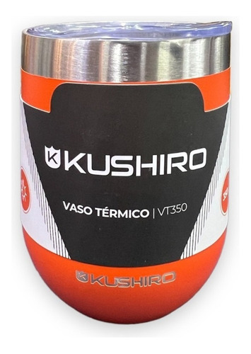 Vaso Termico Kushiro Copon Mate 350cc Acero Inox Tapa