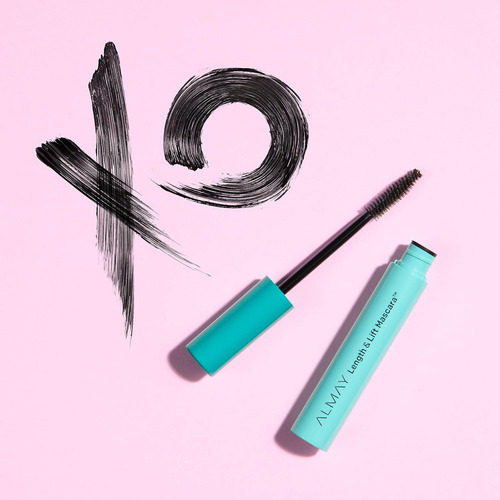 Mascara de pestañas Almay length & lift NWP para Ojos Sensibles tono Black 7.1 ml