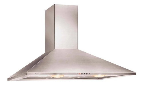 Imagen 2 de 2 de Extractor De Cocina Whirlpool 90cm Wai92ar Inox Ahora 12