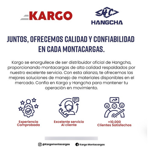Montacargas Nuevo Y Usado Envío A Toda La República +20 Años