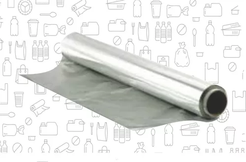 Papel de aluminio para cocinas profesional de 150 m x 45 cm