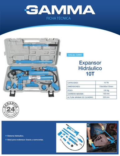 Imagen 3 de 5 de Expansor Hidraulico 10 T