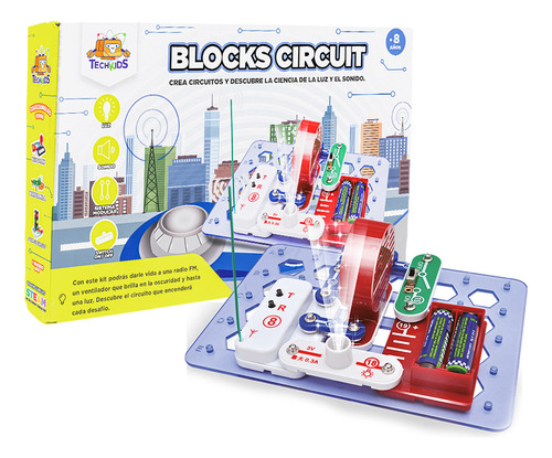 Juego De Ciencias Bloques De Construccion Techkids