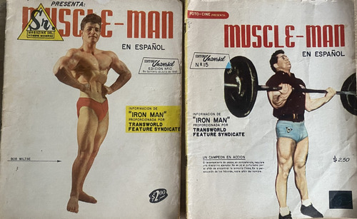 4 Revistas Fisicoculturismo, Muscle-man Y Apolo, Cr04