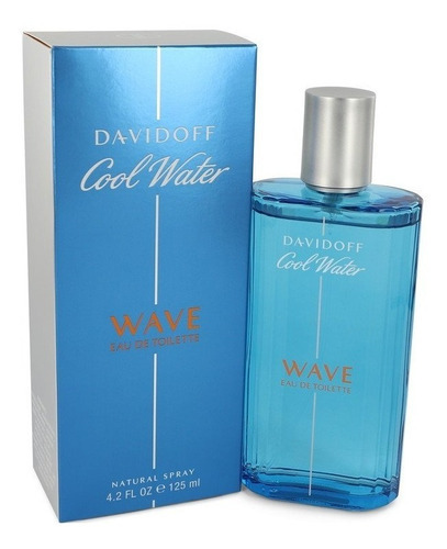 Perfume Davidoff Cool Water Wave Masculino 125ml Edt - Volume Da Unidade 125 Ml