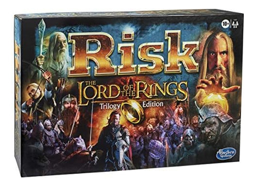 Hasbro Gaming Risk: El Señor De Los Anillos Trilogía Edición