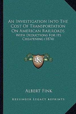 Libro An Investigation Into The Cost Of Transportation On...