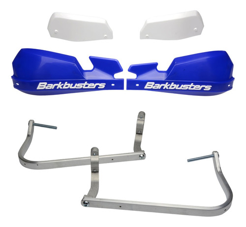 Cubre Manos Aluminio Bmw F 800 Gs Adventure Azules