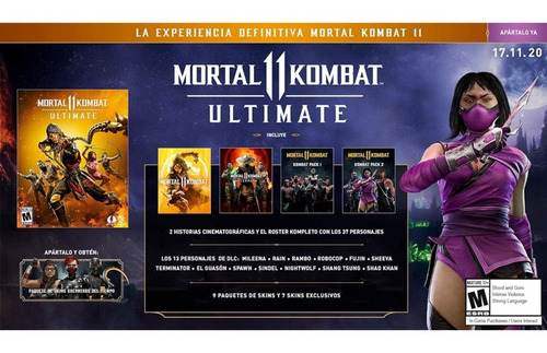 Imagen 2 de 3 de Mortal Kombat 11 Ultimate Edition Para Ps4