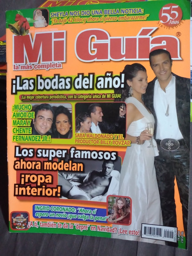 Las Bodas Del Año En Revista Mi Guia 2007, Sheyla,chente Jr.