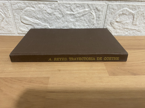 Trayectoria De Goethe (Usado)