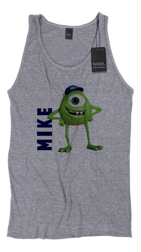 Musculosa Hombre Monsters Inc Dibujo Art Logo - Psinc4