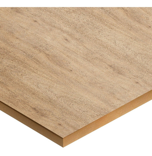 Placa Madera Melamina Mdf 18 Mm 275 X 183 Mm Caju Faplac