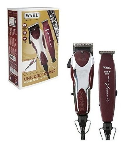 Unicord Combo Para Cabello Y Barba Profesional Barberia Wahl