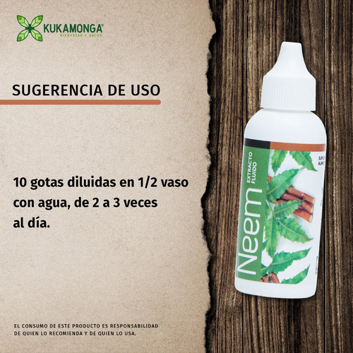 1 Neem Cápsulas + 1 Extracto Neem