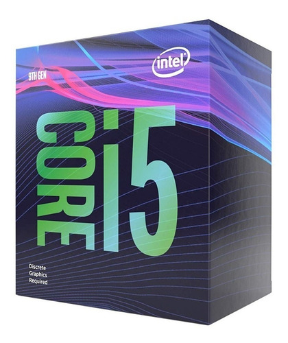 Procesador gamer Intel Core i5-9400F BX80684I59400F de 6 núcleos y 4.1GHz de frecuencia con gráfica integrada