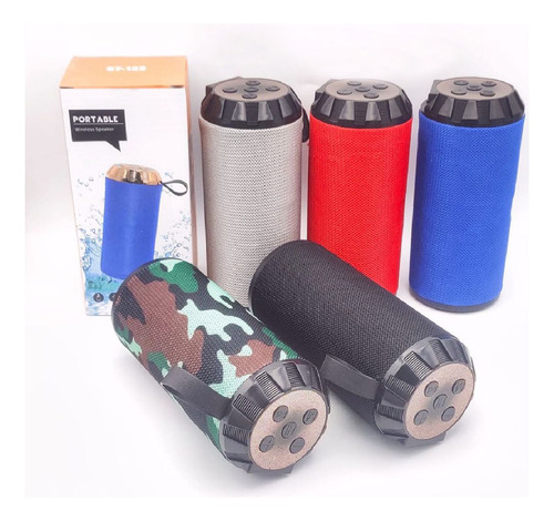 Parlante Inalámbrico Portable Recargable Bluetooth Radio Fm