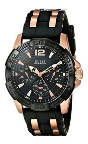 Reloj Guess Silicona Caballero W0366g3 100% Original