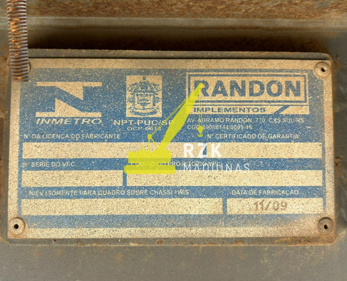 Carreta Carga Seca Vanderleia 3 Eixos Randon - 2009/10