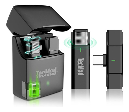 Microfono Lavalier Inalambrico Tecmad Para Android