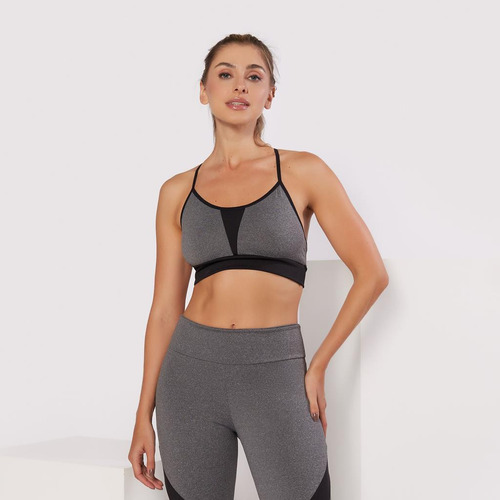 Cropped Feminino Moda Fitness Top Academia Treino