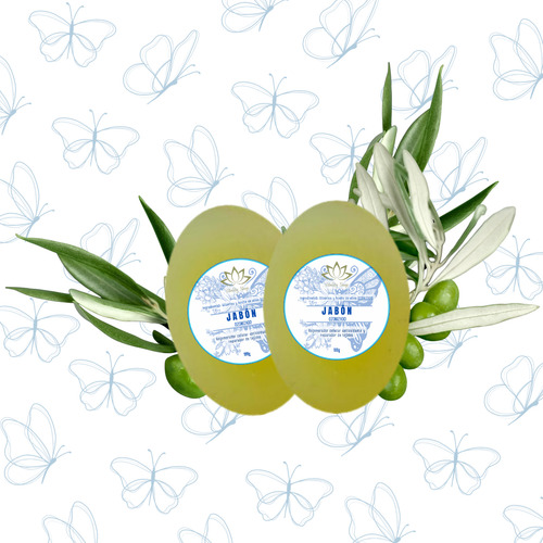Jabón Con Aceite Ozonizado Organico Aclara Paño Manchas 2pz