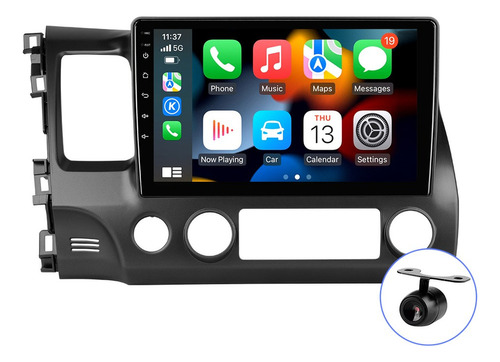 Generic Estéreo 2gb Carplay Cámara Para Honda Civic