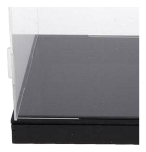 Caja De Exhibición De Acrílico Transparente De 2 Piezas,