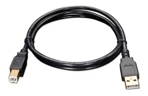 comprar Cable USB de 1,5 m para impresora HP Epson Canon Zebra Brother, color negro
