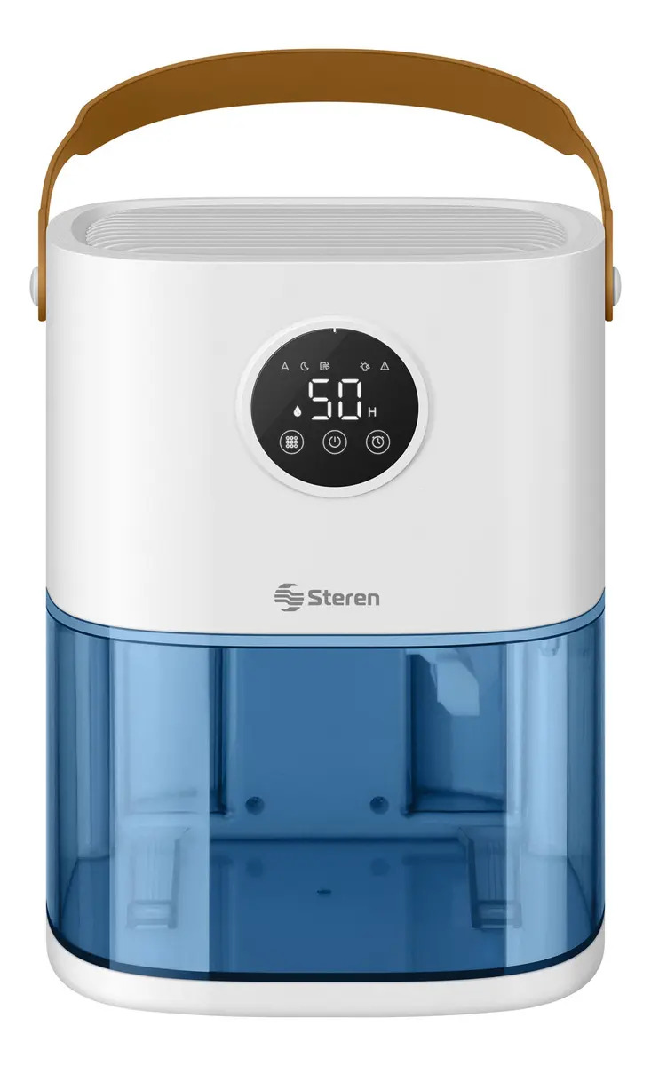 Steren Deshumidificador Electrónico Con Tanque De 1,9 L Air- Blanco
