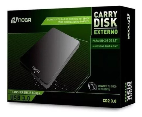 Carry Disk Externo 2.5  Usb 3.0 Noga