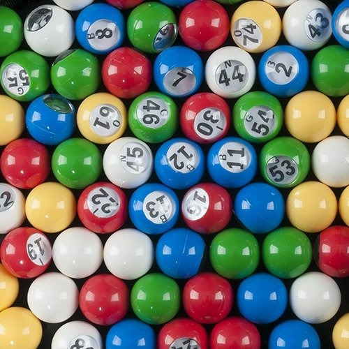 Conjunto De La Bola Del Bingo - Colorido Plástico