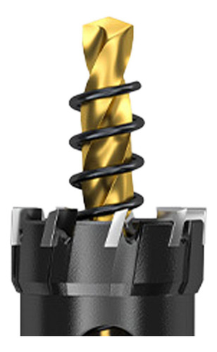 Cortador De Agujeros Profesional Con Llave, Acero De 22mm
