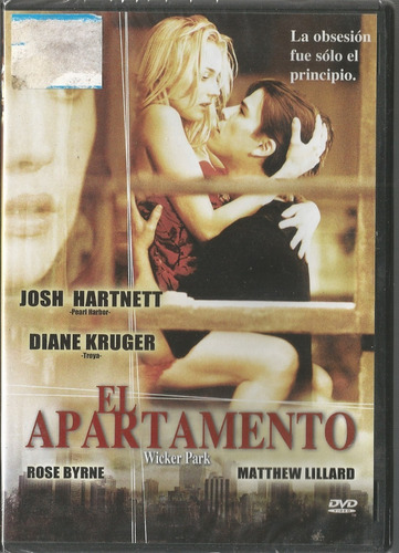 Dvd El Apartamento / Rose Byne / Matthew Lillard   