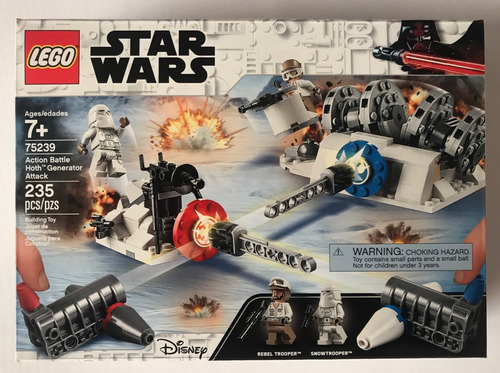 Lego Star Wars Set 75239 Batalla De Hoth Generator Attack (Usado)