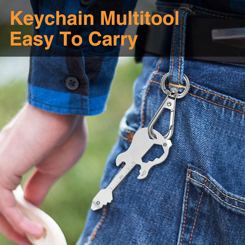 Llavero 12 En 1, Multiherramienta, Edc Tool Gear, Abrebotell